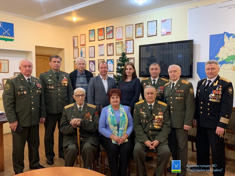 19 декабря 2019 года в Старомайнский район прибыла лекторская группа областного Совета ветеранов для проведения лекций и бесед по патриотическому воспитанию молодежи (УРОКА МУЖЕСТВА)
