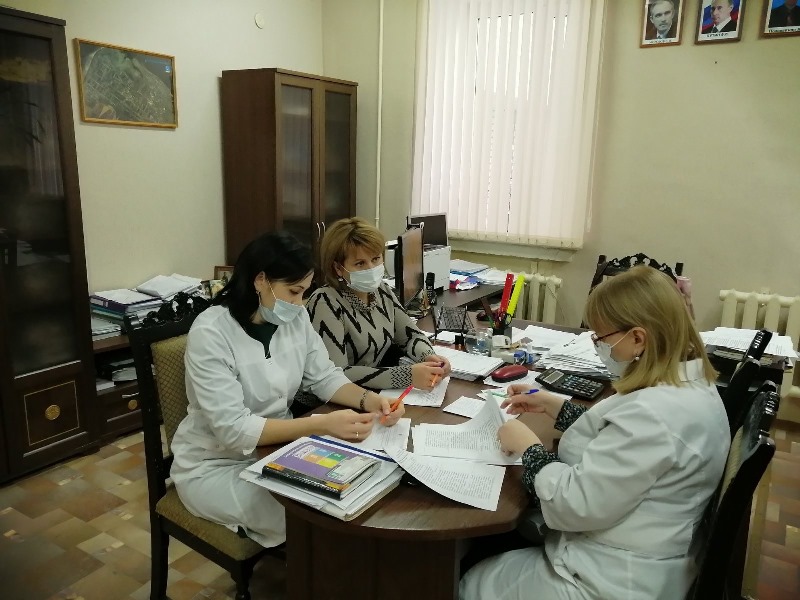 В ГУЗ «Старомайнская РБ» прошло заседание рабочей группы по профилактике заболеваний человека