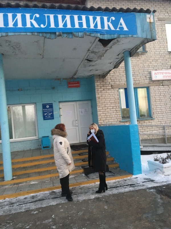 Куратор от Правительства Ульяновской области совместно с Первым Заместителем Главы Администрации посетили поликлинику ГУЗ «Старомайнская РБ»
