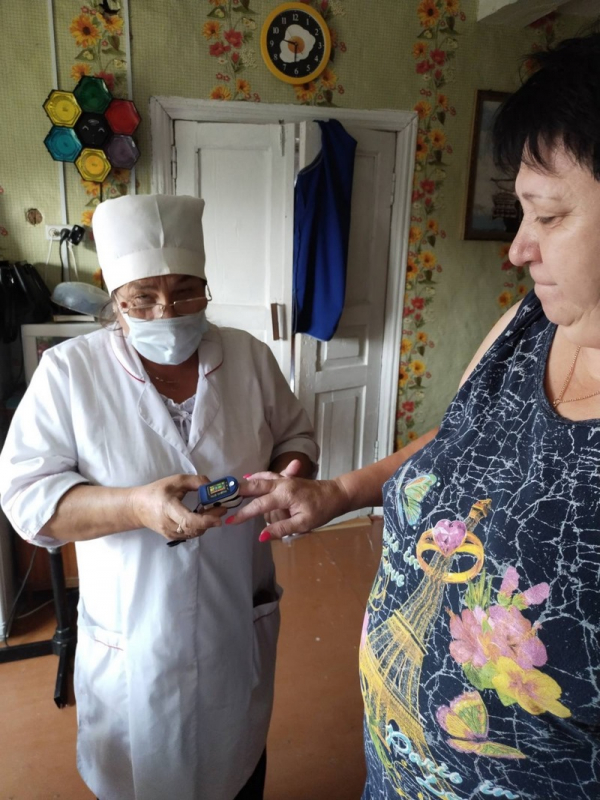 По населенным пунктам Старомайнского района продолжает работать выездная прививочная бригада ГУЗ «Старомайнская РБ»
