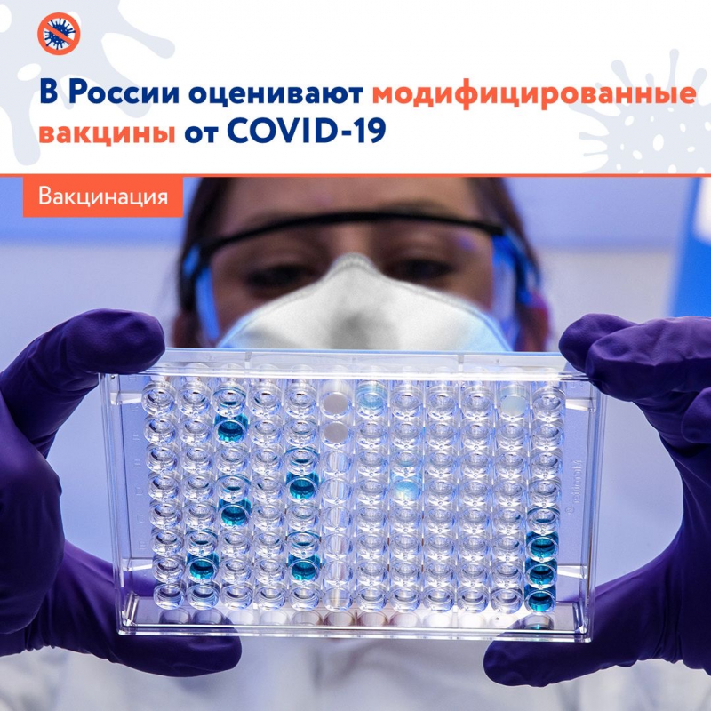 В России оценивают модифицированные вакцины от COVID-19